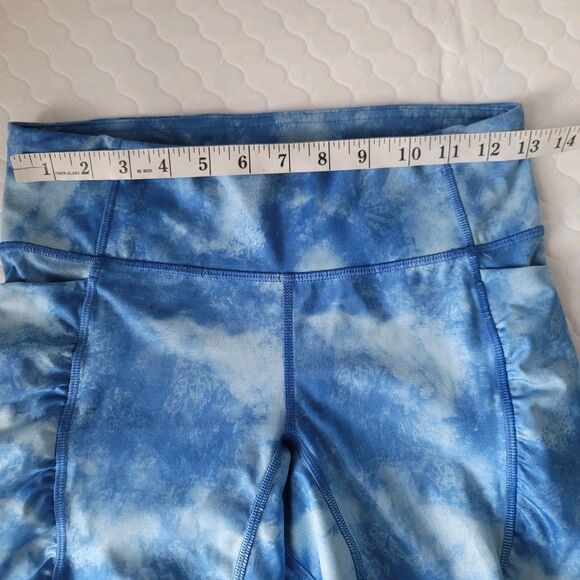 Lululemon Women's Speed Track 6" Short Tidal Trip Pipe Dream Blue Size 6 - Picture 4 of 10